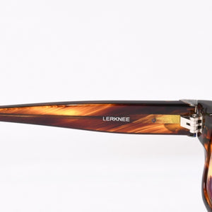 CHROME HEARTS クロムハーツ メガネ HOT POCKET FRAME MADE IN JAPAN フレーム ブラウン 美品 中古 4b014118