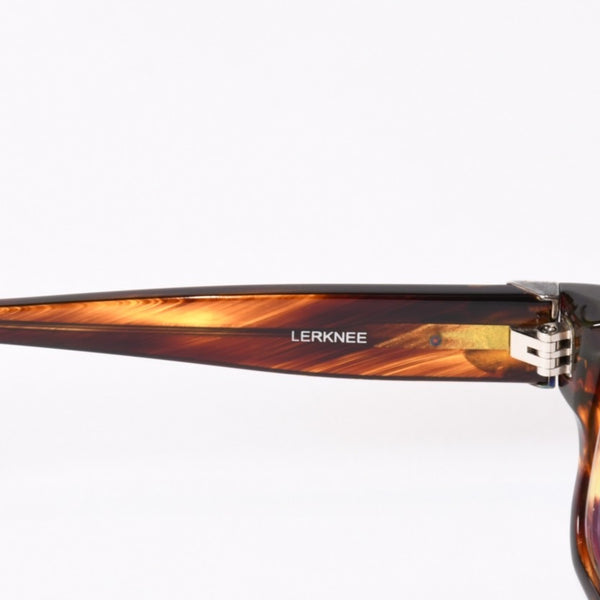 CHROME HEARTS クロムハーツ メガネ HOT POCKET FRAME MADE IN JAPAN フレーム ブラウン 美品 中古 4b014118