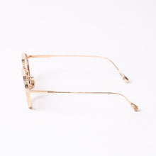 画像をギャラリービューアに読み込む, 極美品 CHROME HEARTS クロムハーツ THICK シック サングラス アイウェア サイズ48□22-151 クラシック オーバルクロス GP 中古 4b014142