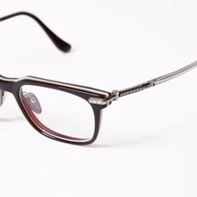 画像をギャラリービューアに読み込む, 極美品 CHROME HEARTS クロムハーツ SPUR EM 伊達メガネ アイウェア サイズ54□19-152 CHクロス シルバー925 中古 4b014135