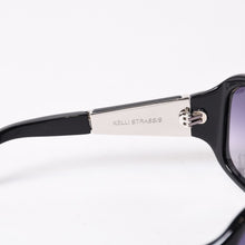 画像をギャラリービューアに読み込む, JIMMY CHOO ジミーチュウ KELLI STRASS/S ケリストラス サングラス アイウェア 0807 DG サイズ120 ラインストーン ブラック 美品 中古 4b012430