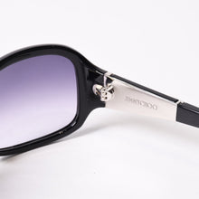 画像をギャラリービューアに読み込む, JIMMY CHOO ジミーチュウ KELLI STRASS/S ケリストラス サングラス アイウェア 0807 DG サイズ120 ラインストーン ブラック 美品 中古 4b012430