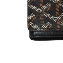 画像をギャラリービューアに読み込む, 極美品 GOYARD ゴヤール マルゼルブ カードケース ブラウン ブラック PVC レザー MALESHPMLTY01CL01X 中古 4a001079
