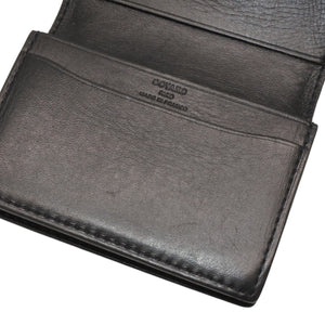 極美品 GOYARD ゴヤール マルゼルブ カードケース ブラウン ブラック PVC レザー MALESHPMLTY01CL01X 中古 4a001079
