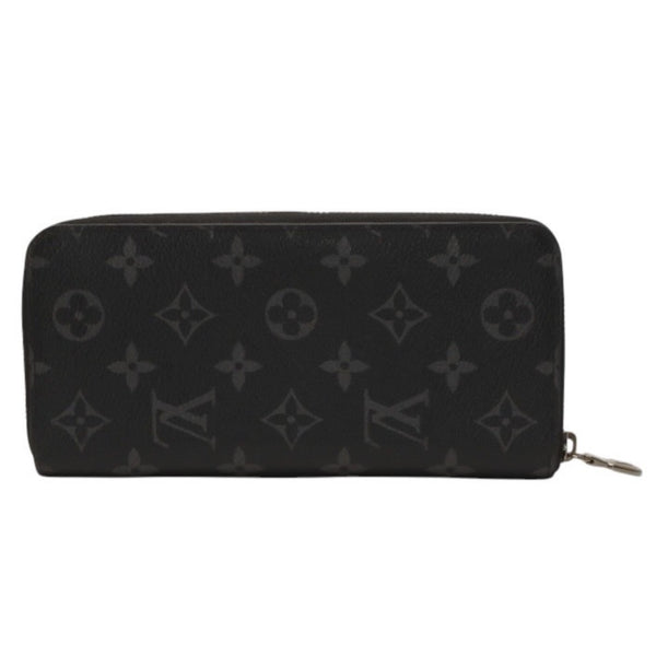LOUIS VUITTON Zippy Wallet Vertical Long Wallet M62295 Monogram Eclipse Black Good Condition Used 4a000827