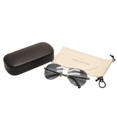 New and unused LOUIS VUITTON Conspiracion Pilot Sunglasses Z0165U Size 58□15 135 Monogram Used 4a000837