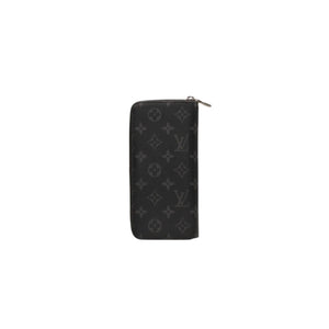 LOUIS VUITTON Zippy Wallet Vertical Long Wallet M62295 Monogram Eclipse Black Good Condition Used 4a000827