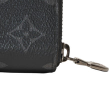 画像をギャラリービューアに読み込む, LOUIS VUITTON ルイヴィトン ジッピーウォレットヴェルティカル 長財布 M62295 モノグラムエクリプス ブラック 美品 中古 4a000827