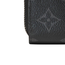 画像をギャラリービューアに読み込む, LOUIS VUITTON ルイヴィトン ジッピーウォレットヴェルティカル 長財布 M62295 モノグラムエクリプス ブラック 美品 中古 4a000827
