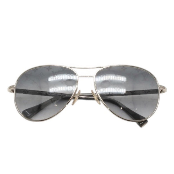 New and unused LOUIS VUITTON Conspiracion Pilot Sunglasses Z0165U Size 58□15 135 Monogram Used 4a000837