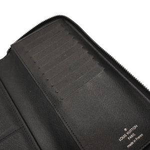 LOUIS VUITTON Zippy Wallet Vertical Long Wallet M62295 Monogram Eclipse Black Good Condition Used 4a000827