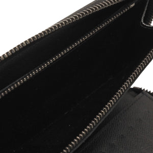 LOUIS VUITTON Zippy Wallet Vertical Long Wallet M62295 Monogram Eclipse Black Good Condition Used 4a000827