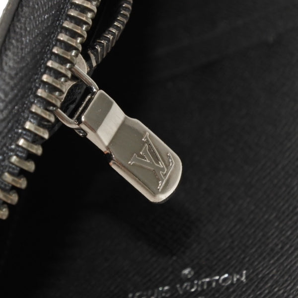LOUIS VUITTON Zippy Wallet Vertical Long Wallet M62295 Monogram Eclipse Black Good Condition Used 4a000827