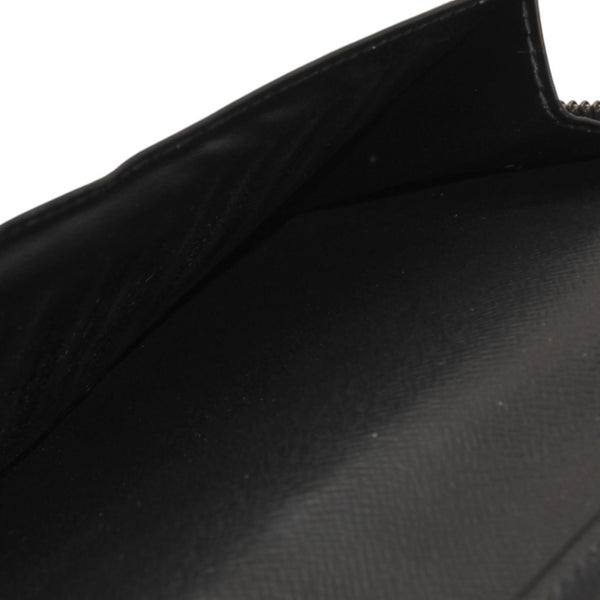 LOUIS VUITTON Zippy Wallet Vertical Long Wallet M62295 Monogram Eclipse Black Good Condition Used 4a000827