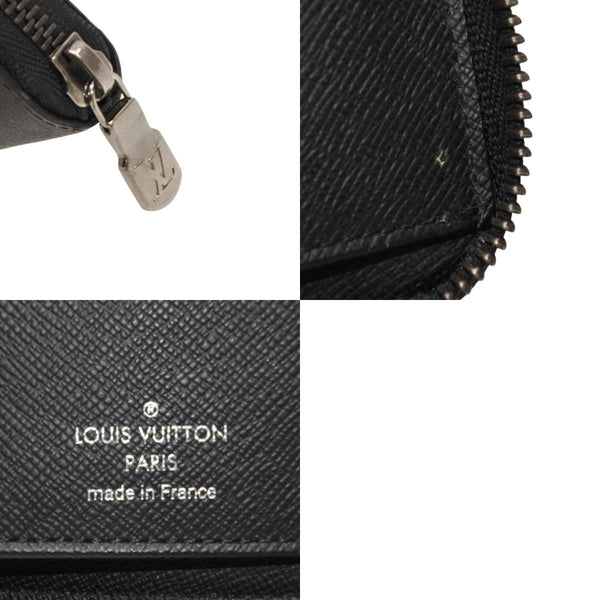 LOUIS VUITTON Zippy Wallet Vertical Long Wallet M62295 Monogram Eclipse Black Good Condition Used 4a000827
