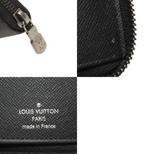 画像をギャラリービューアに読み込む, LOUIS VUITTON ルイヴィトン ジッピーウォレットヴェルティカル 長財布 M62295 モノグラムエクリプス ブラック 美品 中古 4a000827