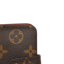 画像をギャラリービューアに読み込む, 極美品 LOUIS VUITTON ルイヴィトン 二つ折り財布 コンパクト ジップ M61667 モノグラム ブラウン 中古 4a000839