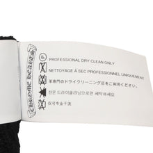 画像をギャラリービューアに読み込む, 新品同様 CHROME HEARTS クロムハーツ 新作 クロスパッチ ハラコ ニット帽 ビーニー ブラック シルバー金具 OS 中古 4a001071