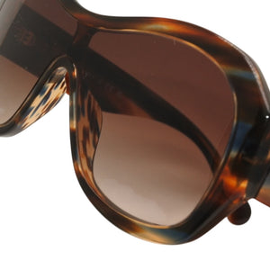 極美品 CHANEL シャネル サングラス アイウェア 5380-A c.714/S5 サイズ56□17 140 ココマーク べっ甲カラー 中古 4a000830