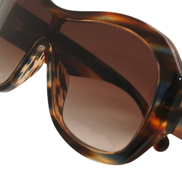 極美品 CHANEL シャネル サングラス アイウェア 5380-A c.714/S5 サイズ56□17 140 ココマーク べっ甲カラー 中古 4a000830