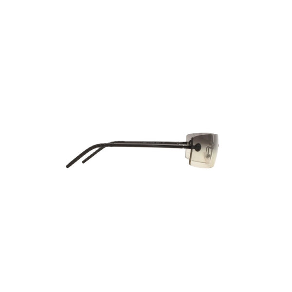 極美品 CHANEL シャネル リムレス サングラス アイウェア 4047 c.170/8G サイズ65□16 120 ココマーク ブラック 中古 4a000651