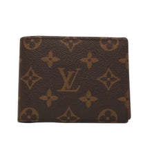 画像をギャラリービューアに読み込む, 新品未使用 LOUIS VUITTON ルイヴィトン ポルトフォイユ ミュルティプル 二つ折り財布 M60895 モノグラム ブラウン 中古 4a000840