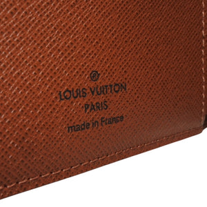 New and unused LOUIS VUITTON Portefeuille Multiple Bifold Wallet M60895 Monogram Brown Used 4a000840