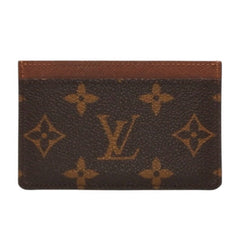 極美品 LOUIS VUITTON ルイヴィトン ポルトカルトサーンプル カードケース M61733 モノグラムキャンバス ブラウン 中古 4a000710