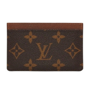 極美品 LOUIS VUITTON ルイヴィトン ポルトカルトサーンプル カードケース M61733 モノグラムキャンバス ブラウン 中古 4a000710
