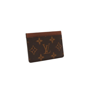 極美品 LOUIS VUITTON ルイヴィトン ポルトカルトサーンプル カードケース M61733 モノグラムキャンバス ブラウン 中古 4a000710