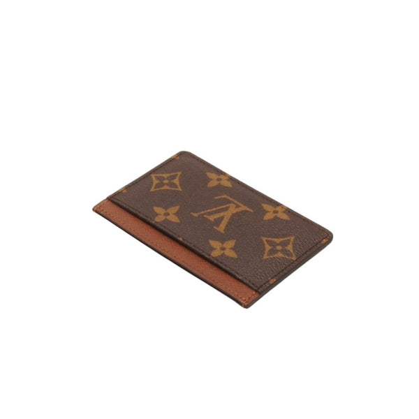 極美品 LOUIS VUITTON ルイヴィトン ポルトカルトサーンプル カードケース M61733 モノグラムキャンバス ブラウン 中古 4a000710