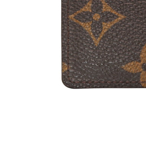 極美品 LOUIS VUITTON ルイヴィトン ポルトカルトサーンプル カードケース M61733 モノグラムキャンバス ブラウン 中古 4a000710