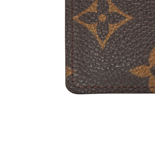 極美品 LOUIS VUITTON ルイヴィトン ポルトカルトサーンプル カードケース M61733 モノグラムキャンバス ブラウン 中古 4a000710