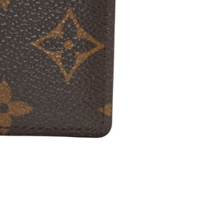 極美品 LOUIS VUITTON ルイヴィトン ポルトカルトサーンプル カードケース M61733 モノグラムキャンバス ブラウン 中古 4a000710