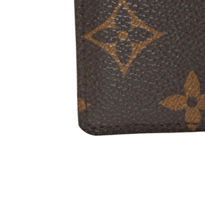 極美品 LOUIS VUITTON ルイヴィトン ポルトカルトサーンプル カードケース M61733 モノグラムキャンバス ブラウン 中古 4a000710