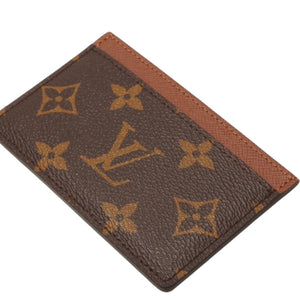 極美品 LOUIS VUITTON ルイヴィトン ポルトカルトサーンプル カードケース M61733 モノグラムキャンバス ブラウン 中古 4a000710
