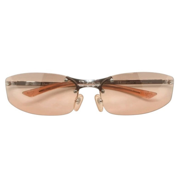 Christian Dior クリスチャン ディオール MINIPOP YB7KH サングラス ゴールド 65□15 120 美品 中古 4b14115