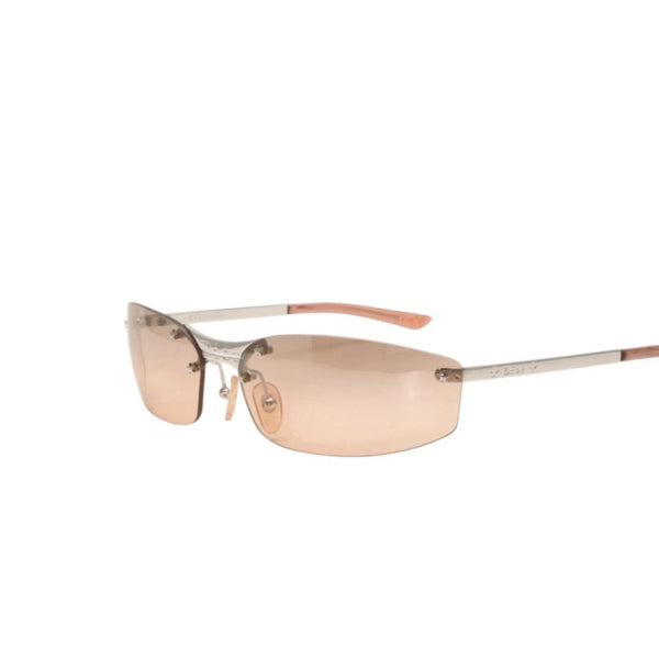 Christian Dior クリスチャン ディオール MINIPOP YB7KH サングラス ゴールド 65□15 120 美品 中古 4b14115