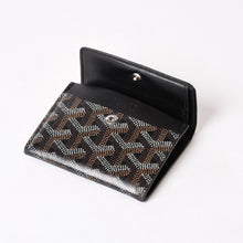 画像をギャラリービューアに読み込む, GOYARD ゴヤール Marigny Wallet Coin Case マリニーウォレットコインケース ブラック 美品 中古 4b014112