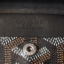 画像をギャラリービューアに読み込む, GOYARD ゴヤール Marigny Wallet Coin Case マリニーウォレットコインケース ブラック 美品 中古 4b014112