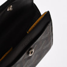 画像をギャラリービューアに読み込む, GOYARD ゴヤール Marigny Wallet Coin Case マリニーウォレットコインケース ブラック 美品 中古 4b014112
