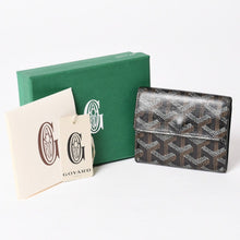 画像をギャラリービューアに読み込む, GOYARD ゴヤール Marigny Wallet Coin Case マリニーウォレットコインケース ブラック 美品 中古 4b014112