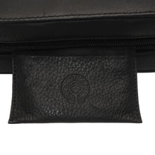 画像をギャラリービューアに読み込む, CHROME HEARTS クロムハーツ メガネケース ポーチ レザーブラック 美品 中古 4b014056