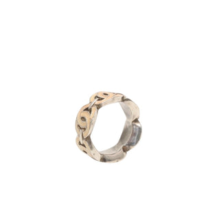 CHANEL シャネル ココマーク リング 指輪 00T刻印 サイズ11号 7.2g シルバー アイボリー 美品 中古 4c073158