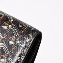 画像をギャラリービューアに読み込む, GOYARD ゴヤール Marigny Wallet Coin Case マリニーウォレットコインケース ブラック 美品 中古 4b014112