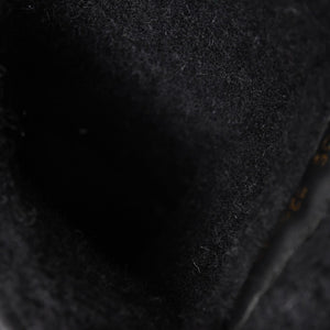 SAINT LAURENT サンローラン ファーブーツ ブラック OS 529242 Furry Mongolian Lamb Ankle Boots サイズ36 美品 中古 4b014136