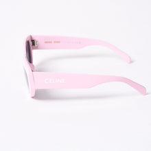 画像をギャラリービューアに読み込む, 新品同様品 CELINE セリーヌ Sunglasses ピンク Pink EyeWear アイウェア CL40278U 72A 55□17 中古 4b014167