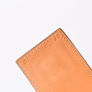 極美品 HERMES エルメス Collier de Chien コリエ ド シアン ブレスレット 重量約102.81g サイズS □P刻印 レザー パープル シルバー 中古 4b014190