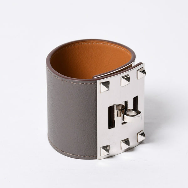 Very good condition HERMES Kelly Dog Extreme Kelly Dog Extreme Bracelet Weight approx. 56.86g Size S Ethane □Q stamp Used 4b014193