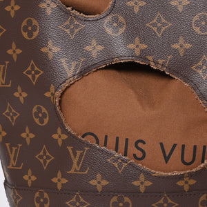 極美品 LOUIS VUITTON ルイヴィトン ウィズホールズ トートバッグ M40279 コムデギャルソン 川久保玲 2014 ゴールド金具 中古 4b014131